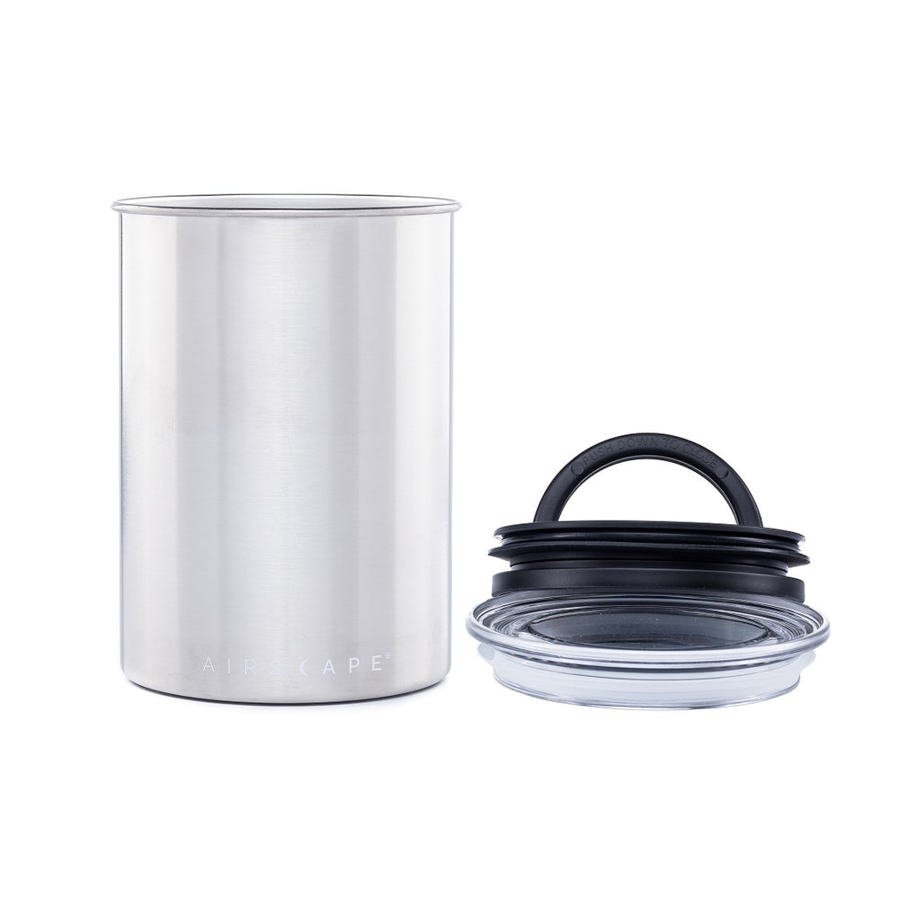 Airscape Canister Medium- Brushed Stainless