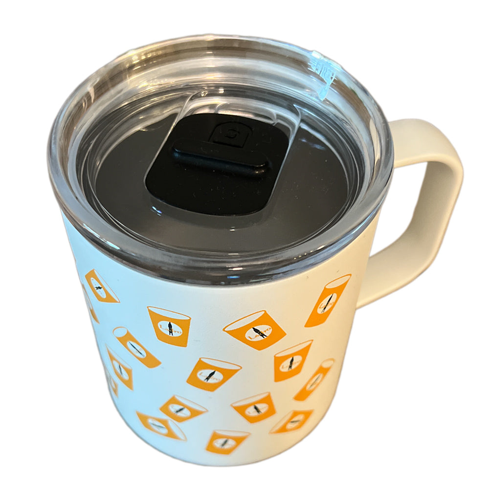 Created Roam 12oz White- Dancing Cups