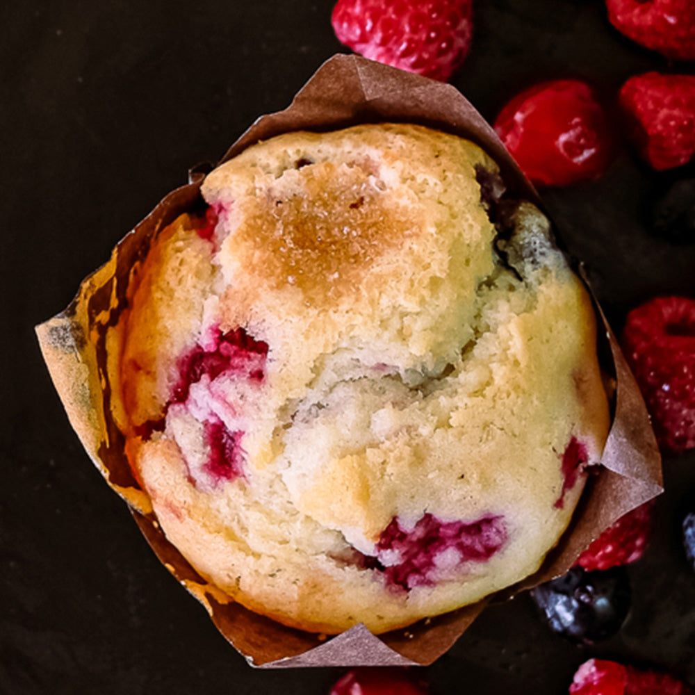 Mixed Berry Vegan Muffin