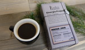 Sinergia Project Mocha Java, a high end post roast blend from Ladro Roasting